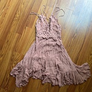 Free People mini dress adella